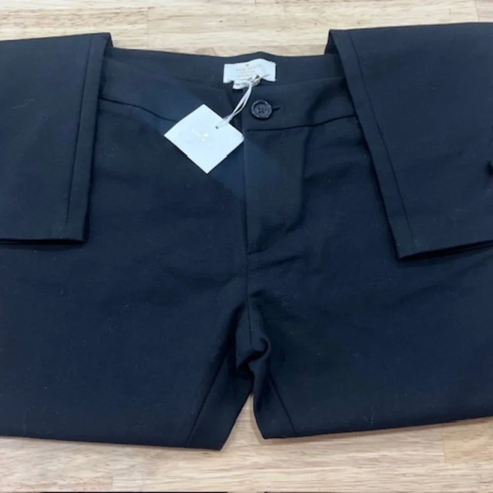 Kate Spade Black  Ribbon Pants, Kids Size 12 - Picture 6 of 9